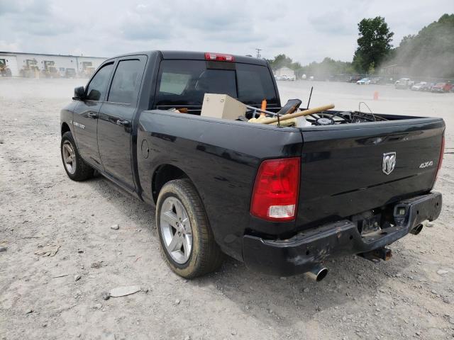 1D7RV1CT8BS651281 - 2011 DODGE RAM 黑色 照片 3
