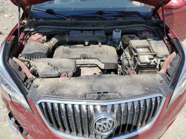 LRBFXBSA6JD028613 - 2018 BUICK ENVISION PREFERRED RED photo 12