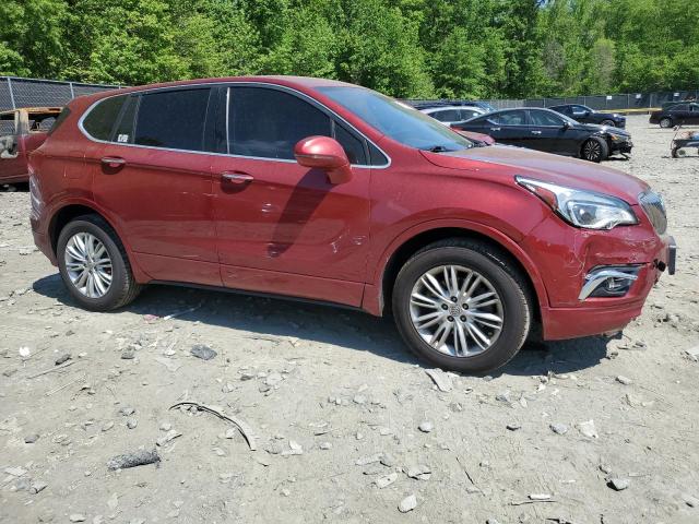 LRBFXBSA6JD028613 - 2018 BUICK ENVISION PREFERRED RED photo 4