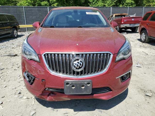 LRBFXBSA6JD028613 - 2018 BUICK ENVISION PREFERRED RED photo 5