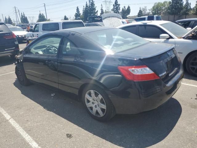 2HGFG12688H563870 - 2008 HONDA CIVIC LX შავი ფოტო 2