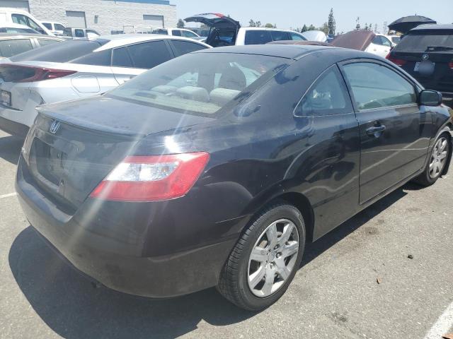 2HGFG12688H563870 - 2008 HONDA CIVIC LX შავი ფოტო 3