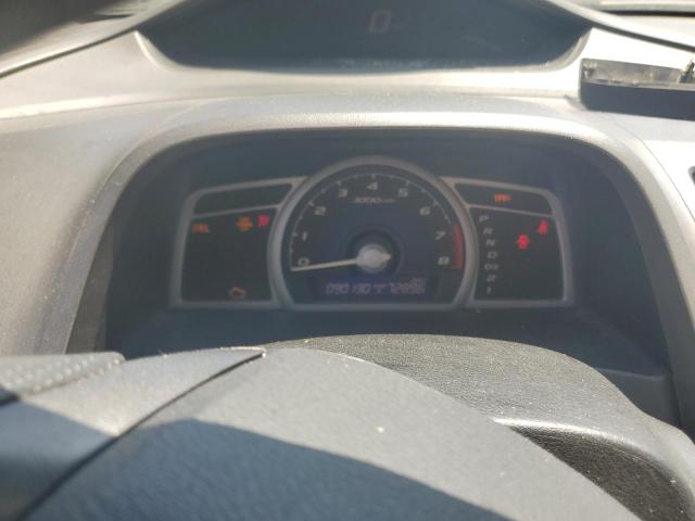 2HGFG12688H563870 - 2008 HONDA CIVIC LX შავი ფოტო 9