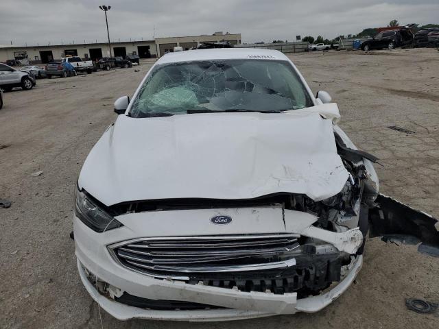 3FA6P0LU0HR223273 - 2017 FORD FUSION SE HYBRID WHITE photo 5