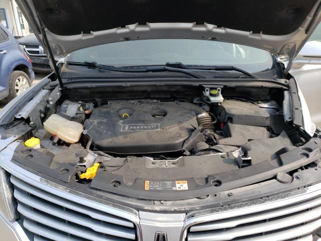 5LMCJ2D95GUJ30821 - 2016 LINCOLN MKC SELECT 银色 照片 12