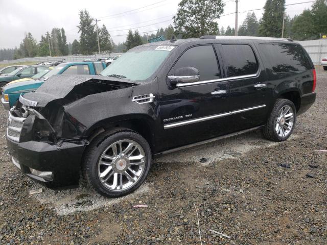 1GYS4KEFXCR250751 - 2012 CADILLAC ESCALADE ESV PLATINUM შავი ფოტო 1