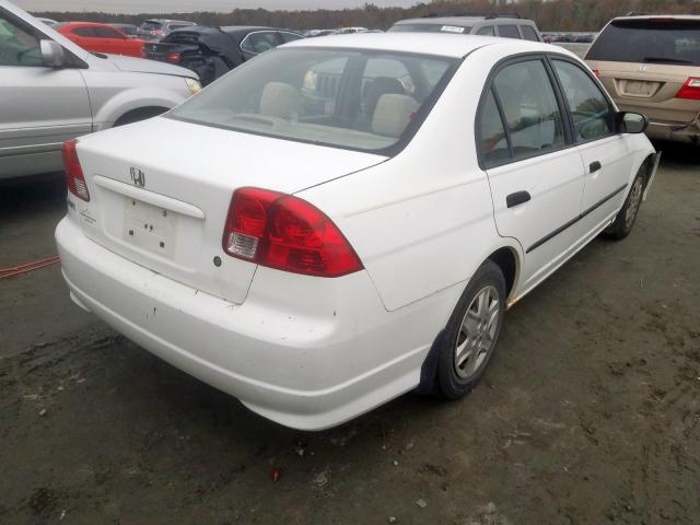 2HGES16325H566107 - 2005 HONDA CIVIC DX VP  photo 4