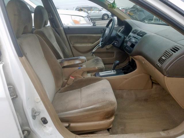 2HGES16325H566107 - 2005 HONDA CIVIC DX VP  photo 5