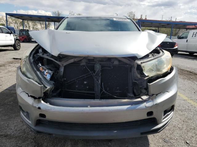 5TDJKRFH8ES071774 - 2014 TOYOTA HIGHLANDER XLE SILVER photo 5