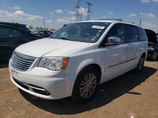 2C4RC1CG7ER454692 - 2014 CHRYSLER TOWN & COU TOURING L WHITE photo 1