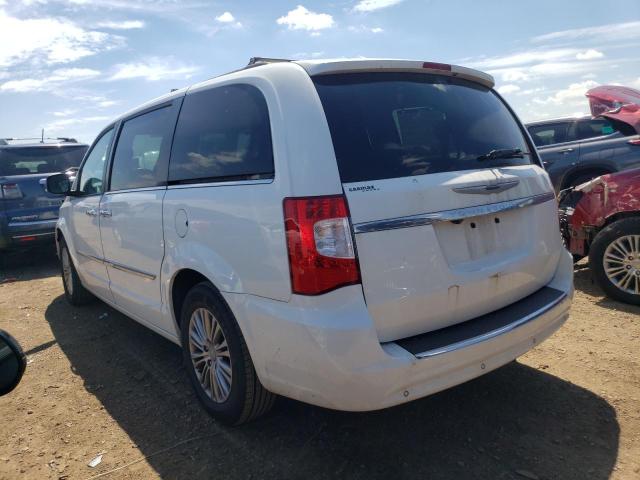 2C4RC1CG7ER454692 - 2014 CHRYSLER TOWN & COU TOURING L WHITE photo 2