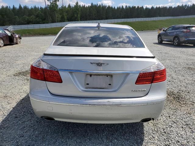 KMHGC4DEXBU136842 - 2011 HYUNDAI GENESIS 3.8L SILVER photo 6