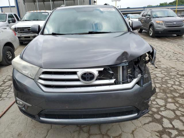 5TDZK3EH8BS049433 - 2011 TOYOTA HIGHLANDER BASE GRAY photo 5