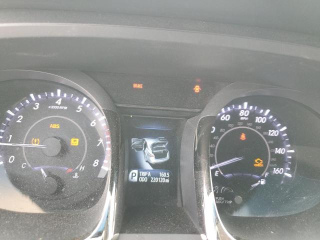 4T1BK1EB3DU033314 - 2013 TOYOTA AVALON BASE GRAY photo 9