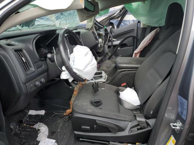 1GCGTCENXM1292817 - 2021 CHEVROLET COLORADO LT GRAY photo 7