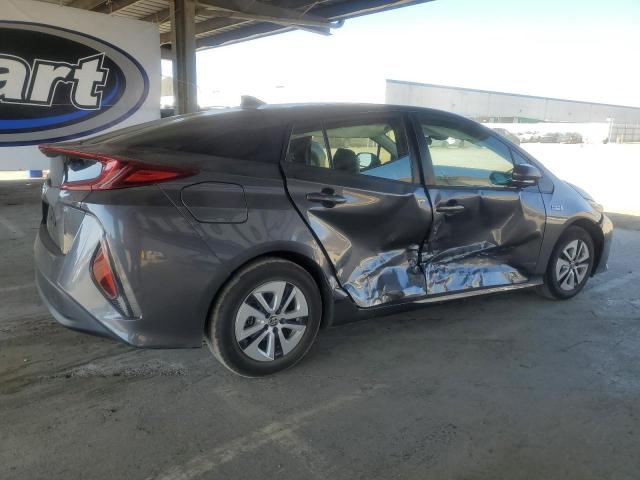 JTDKARFP7H3063850 - 2017 TOYOTA PRIUS PRIM ნაცრისფერი ფოტო 3