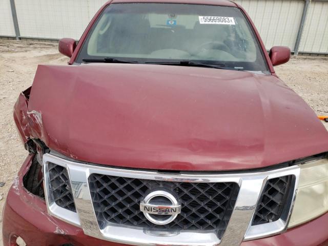 5N1AR18U88C661658 - 2008 NISSAN PATHFINDER S RED photo 11