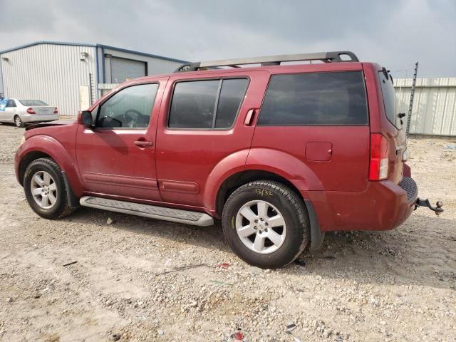 5N1AR18U88C661658 - 2008 NISSAN PATHFINDER S RED photo 2