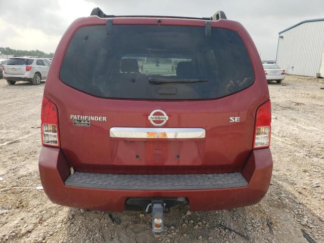 5N1AR18U88C661658 - 2008 NISSAN PATHFINDER S RED photo 6