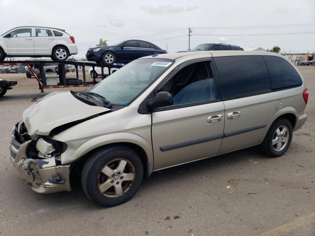 1D4GP45R96B742163 - 2006 DODGE CARAVAN SXT BEIGE photo 1