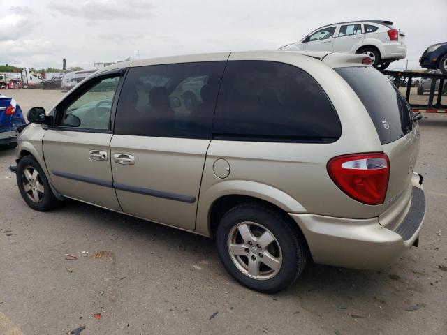 1D4GP45R96B742163 - 2006 DODGE CARAVAN SXT BEIGE photo 2