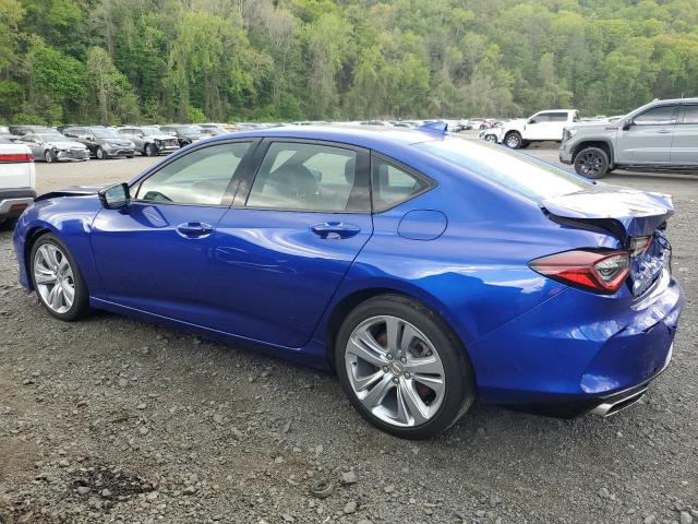 19UUB6F53MA009911 - 2021 ACURA TLX TECH A BLUE photo 2