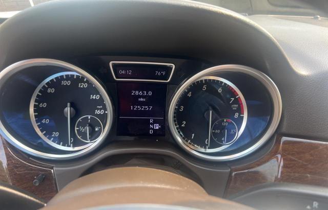 4JGDA5HB0CA042373 - 2012 MERCEDES-BENZ ML 350 4MATIC WHITE photo 8