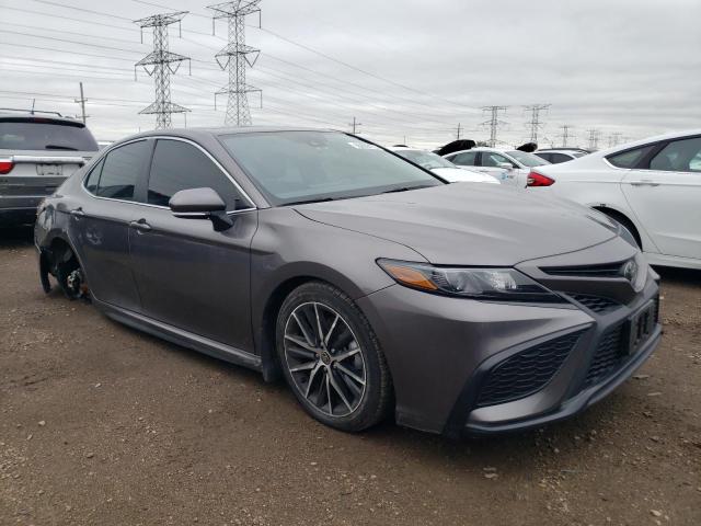 4T1T11BK4RU113045 - 2024 TOYOTA CAMRY SE NIGHT SHADE GRAY photo 4