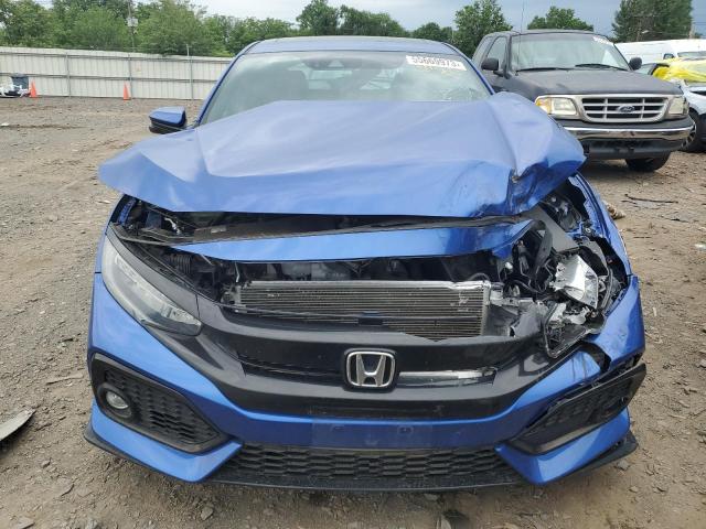 SHHFK7H97JU423899 - 2018 HONDA CIVIC SPORT TOURING BLUE photo 5