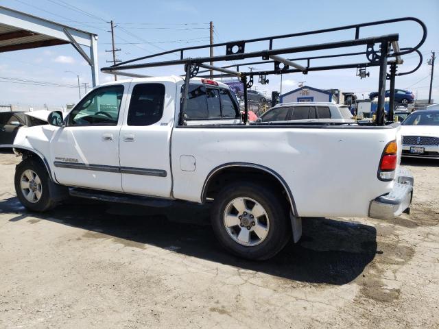 5TBRT341X4S451208 - 2004 TOYOTA TUNDRA ACCESS CAB SR5 WHITE photo 2