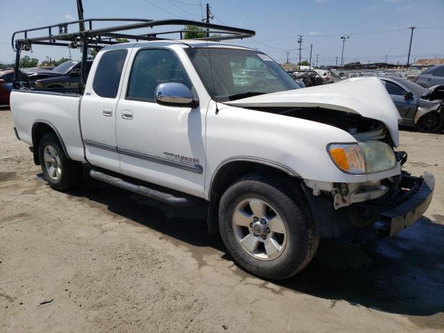 5TBRT341X4S451208 - 2004 TOYOTA TUNDRA ACCESS CAB SR5 WHITE photo 4