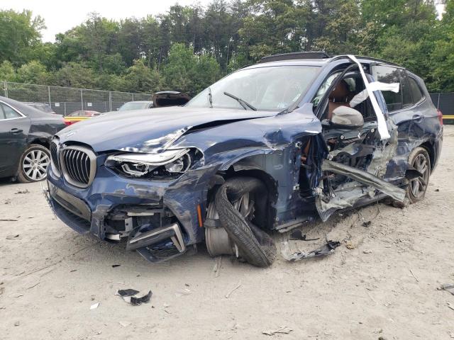 5UXTY9C01L9B17867 - 2020 BMW X3 XDRIVEM40I BLUE photo 1