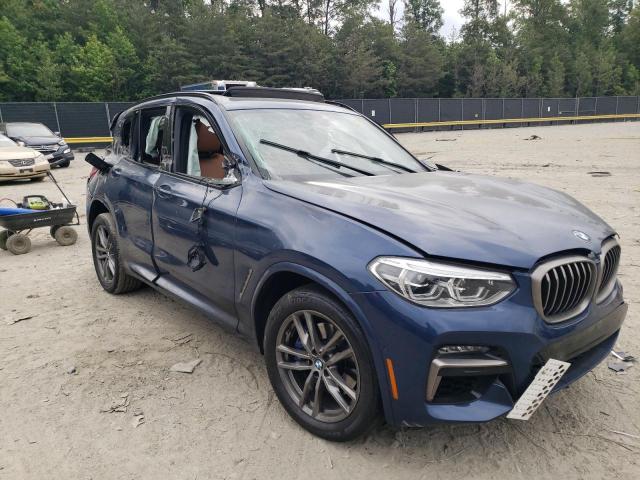 5UXTY9C01L9B17867 - 2020 BMW X3 XDRIVEM40I BLUE photo 4