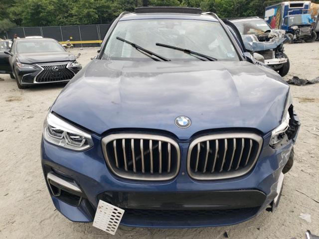 5UXTY9C01L9B17867 - 2020 BMW X3 XDRIVEM40I BLUE photo 5