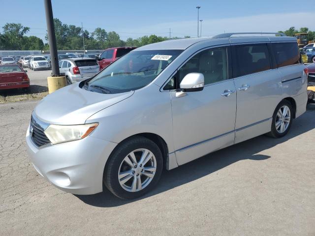 JN8AE2KP1C9044282 - 2012 NISSAN QUEST S SILVER photo 1