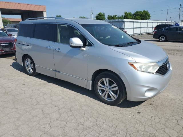 JN8AE2KP1C9044282 - 2012 NISSAN QUEST S SILVER photo 4