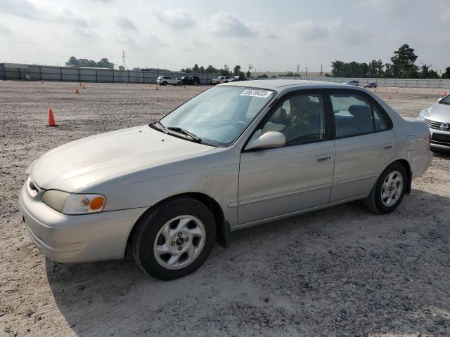 1NXBR12E0XZ295760 - 1999 TOYOTA COROLLA VE SILVER photo 1