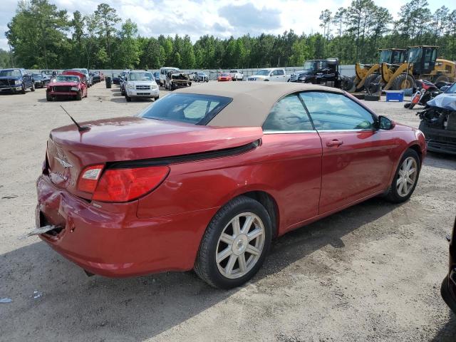 1C3LC55D09N511905 - 2009 CHRYSLER SEBRING TOURING RED photo 3