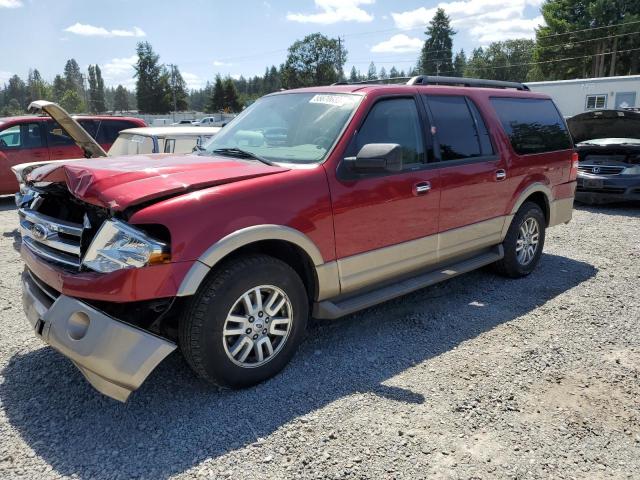 1FMJK1J56EEF49576 - 2014 FORD EXPEDITION EL XLT BURGUNDY photo 1