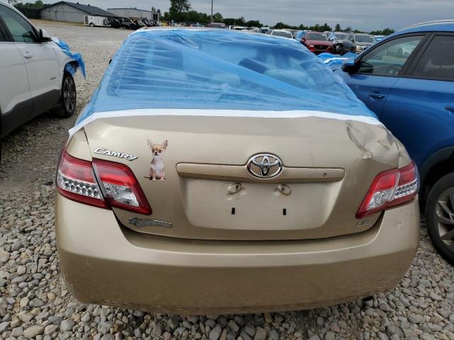 4T1BF3EK2BU692093 - 2011 TOYOTA CAMRY BASE TAN photo 6