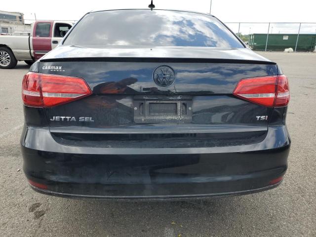 3VWL17AJ9FM318552 - 2015 VOLKSWAGEN JETTA SEL BLACK photo 6