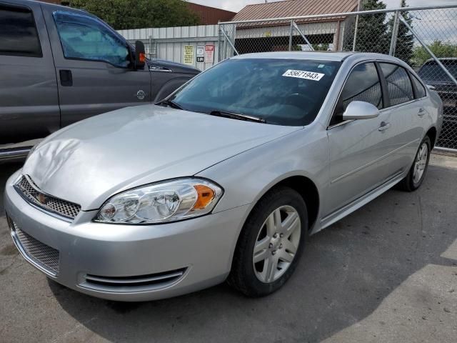 2G1WB5E38E1185035 - 2014 CHEVROLET IMPALA LIM LT SILVER photo 1