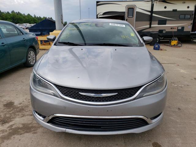 1C3CCCAB1FN691304 - 2015 CHRYSLER 200 LIMITED GRAY photo 5