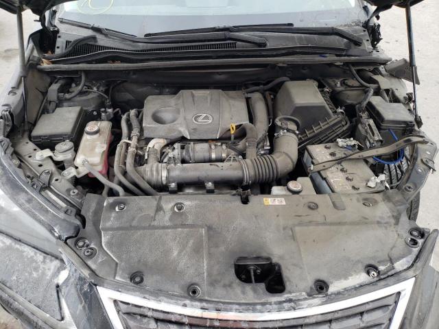 JTJDARBZXM2180559 - 2021 LEXUS NX 300 BASE Czarny zdjęcie 12