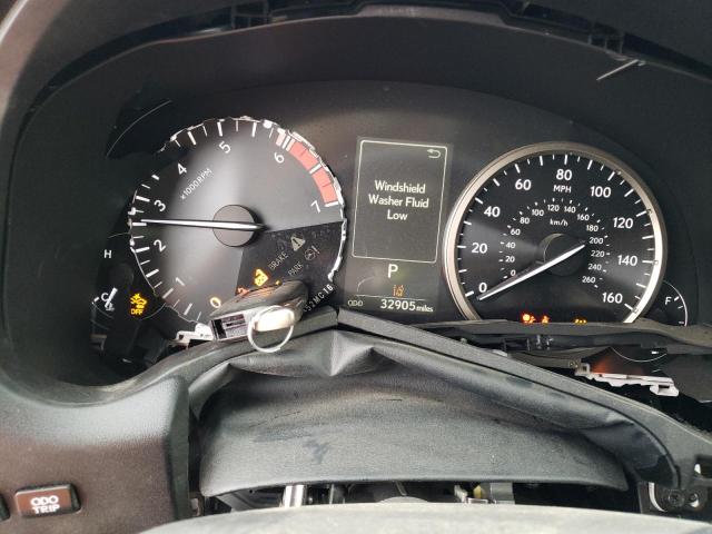 JTJDARBZXM2180559 - 2021 LEXUS NX 300 BASE Czarny zdjęcie 9