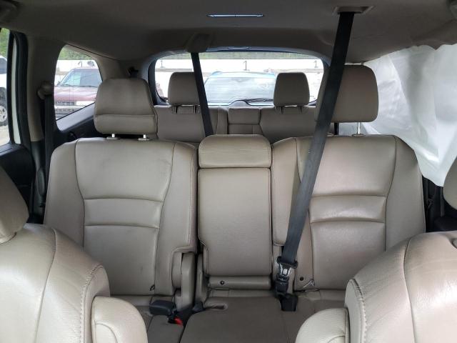 5FNYF6H52HB084985 - 2017 HONDA PILOT EXL WHITE photo 10