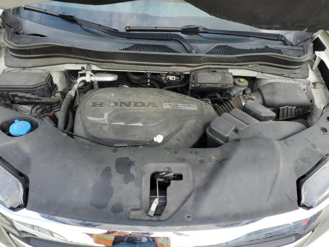 5FNYF6H52HB084985 - 2017 HONDA PILOT EXL WHITE photo 12