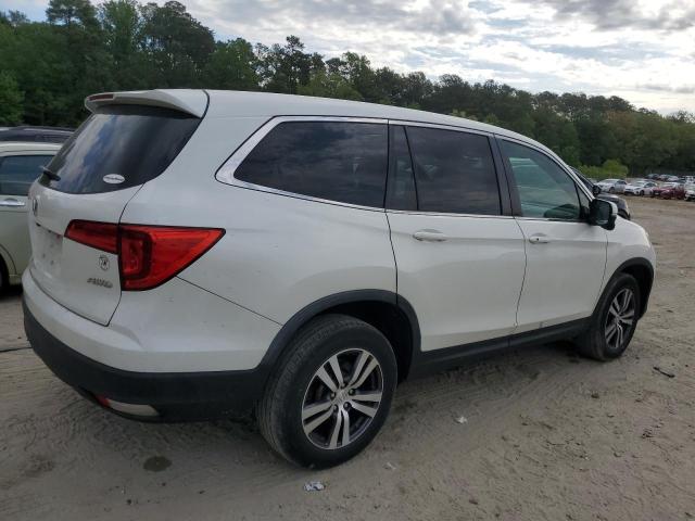 5FNYF6H52HB084985 - 2017 HONDA PILOT EXL WHITE photo 3