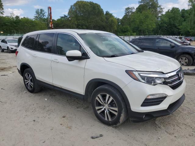 5FNYF6H52HB084985 - 2017 HONDA PILOT EXL WHITE photo 4