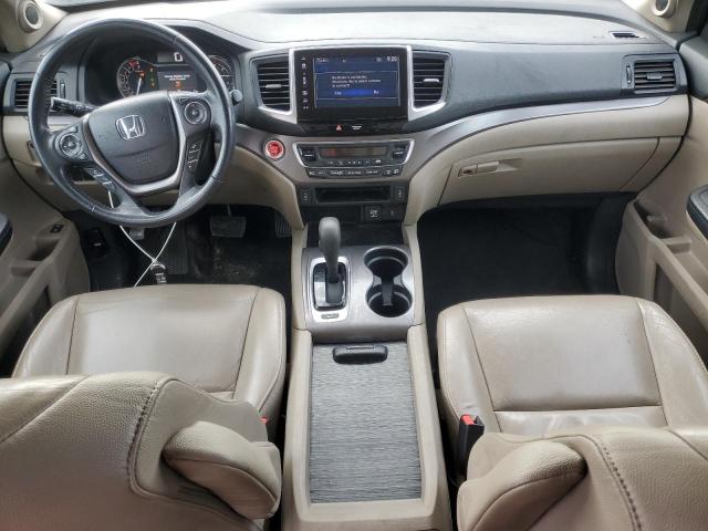 5FNYF6H52HB084985 - 2017 HONDA PILOT EXL WHITE photo 8